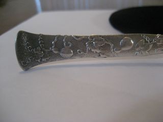 Rare Tiffany Sterling Silver Master Butter Knife,  Vine Gourd Pattern,  C1872 photo