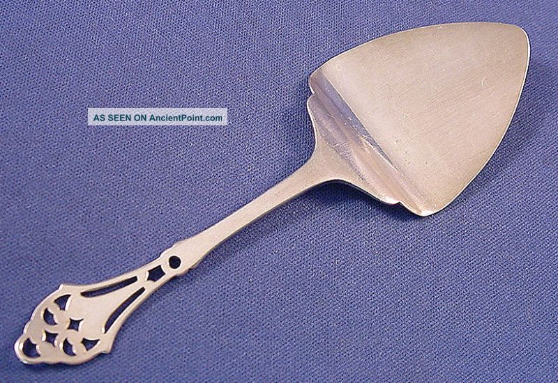 Pierced Handle Webster All Sterling Petit For Server Other photo