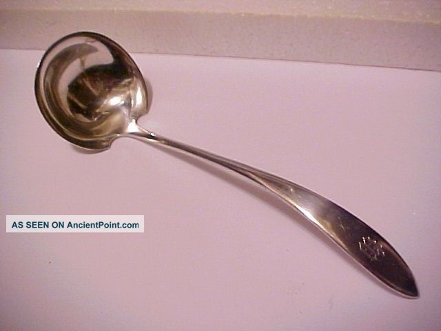Victorian A Stowell Sterling Silver Small Serving Ladle Other photo