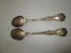 2 Antique Sterling Silver Spoons Patent 1884 Other photo 4