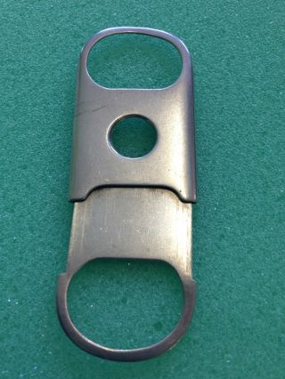 Sterling Silver Cigar Cutter photo