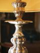 Stunning Antique 19th Century Sterling Silver Table Lamp Other photo 1