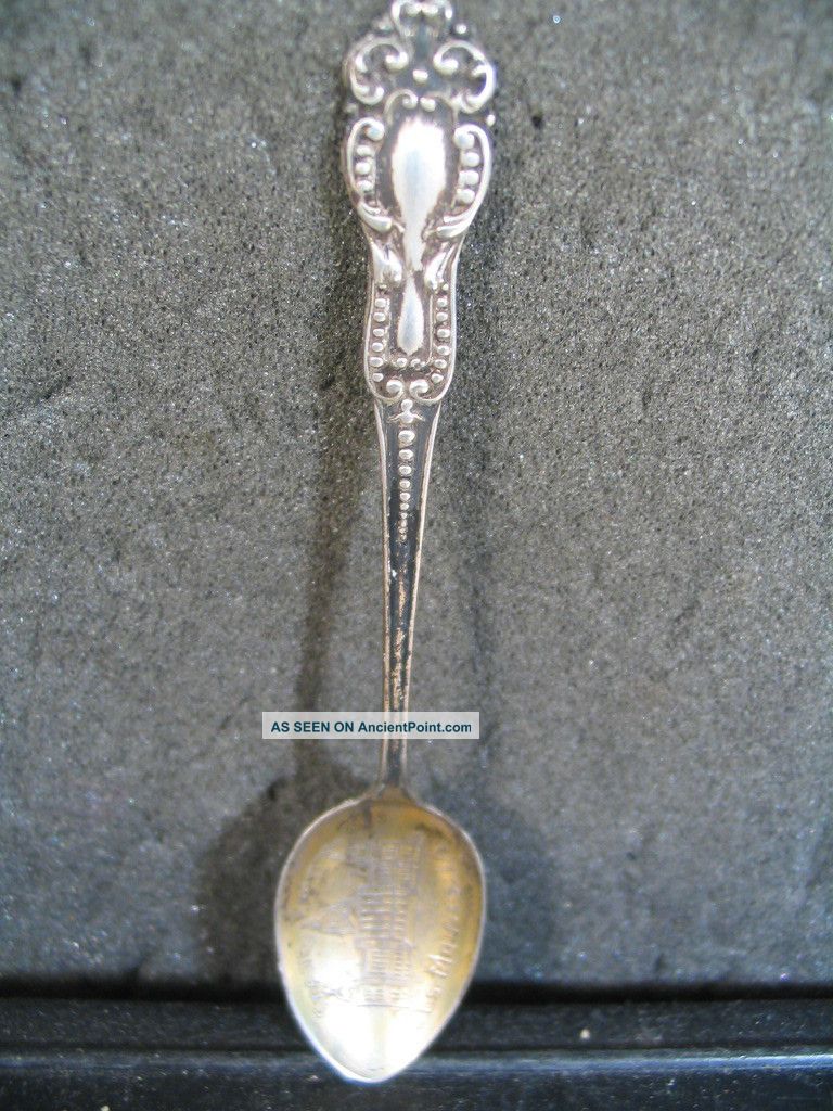 Sterling Vintage Des Moines Iowa Demitasse Spoon Other photo