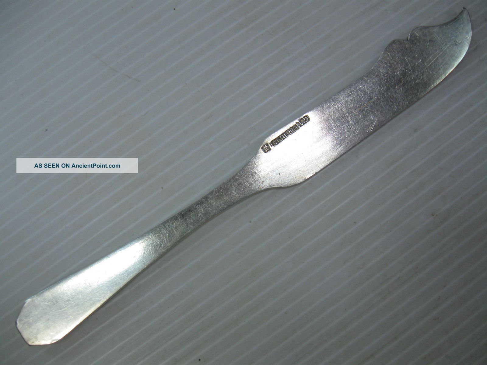 An Old Small Silver Knife Stamped Sterling And Hallmarked Other photo