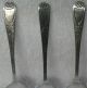 Samuel Godbehere & Edward Wigan London Sterling Teaspoon Circa 1799 Set Of 3 Other photo 1