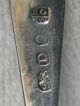 Samuel Godbehere & Edward Wigan London Sterling Teaspoon Circa 1799 Set Of 3 Other photo 6