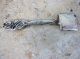 Antique Silver 800 Spoon Spade For Mustard Israel 1950s Other photo 4