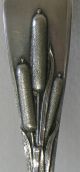 Durgin Cat Tails Sterling Silver Sugar Tongs C.  1898 Art Nouveau Cattails Other photo 5