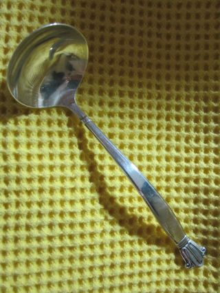 Weidlich Jenny Lind Sterling Silver Sauce Ladle 5 1/8 
