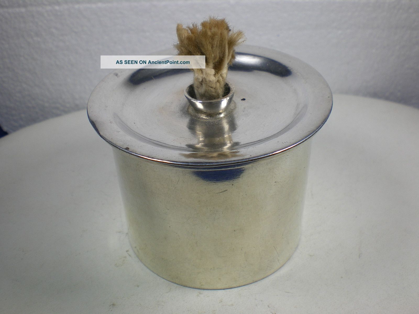 Antique Georgian Silver Richard Cooke London 1901 - 02 Oil Burner Other photo
