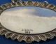 Bourbon Sterling Oval Decorated Liquor Label Other photo 1