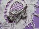 Antique Brooch Silver French Filigree Brooch Flower Other photo 2