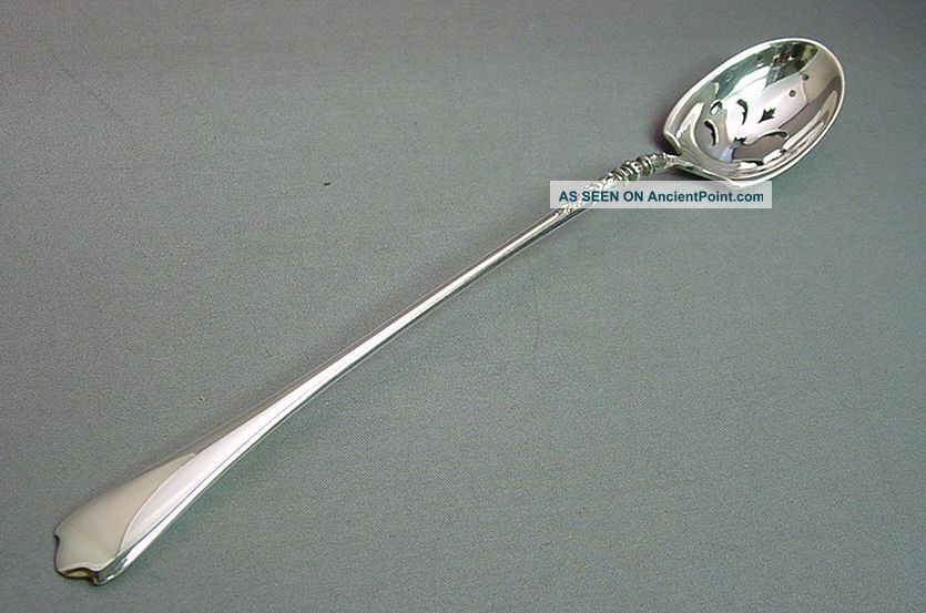 Nellie Custis - Lunt Sterling Olive Spoon Other photo