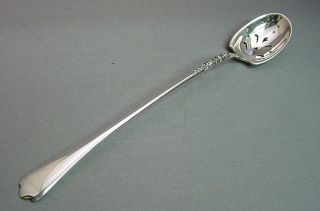 Nellie Custis - Lunt Sterling Olive Spoon photo