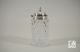 Crested Sterling Silver And Crystal Condiment - Birmingham 1864 - Henry Mamom Other photo 1