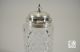 Crested Sterling Silver And Crystal Condiment - Birmingham 1864 - Henry Mamom Other photo 6