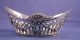 Pair Of 800 Sterling Fancy Pierced Nut Cups? Other photo 1