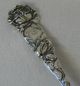 Alvin Bridal Rose Sterling Silver Sardine Fork Pierced Tines 5 1/4 