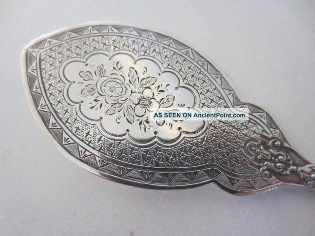 Victorian Sterling Silver Cutlery Serving Piece. . .  Sheffield 1871. . . Other photo