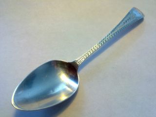 Georgian 1798 Duty Solid Silver Spoon,  English Sterling,  M ' A photo