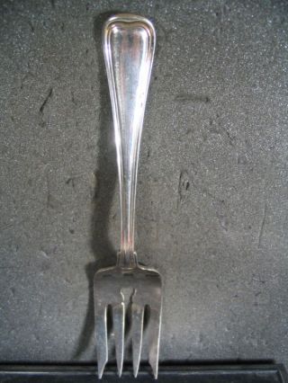 Sterling Gorham Old French Serving Fork 8 3/4 