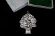 Reed & Barton Sterling Silver Good Luck Whistle Pendant W/ Box,  Felt & Paper Other photo 1