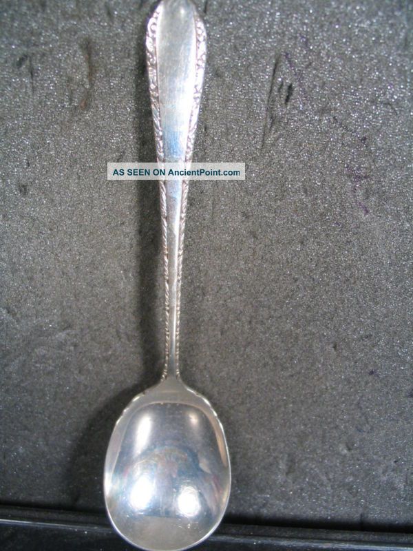 Royal Crest Sterling Wild Flower Serving Spoon 8 1/2 