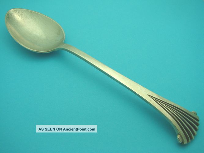Tuttle Onslow Sterling Silver Large Salad Serving Spoon Other photo