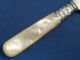 Mother Of Pearl And Sterling Handle Knive (s) - 7 5/8 Other photo 1