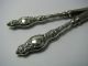 Steel Glove Stretcher W/sterling Silver Handles Usa Ca1900s Other photo 5
