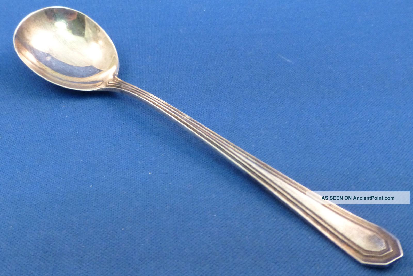 Sulgrave - Mt Vernon Sterling Condiment Spoon Other photo