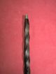 19th Century English Pure Coin Silver Toddy Ladle W/ Baleen Twisted Handle Other photo 4