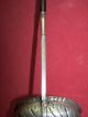 19th Century English Pure Coin Silver Toddy Ladle W/ Baleen Twisted Handle Other photo 6