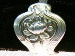 Paye & Baker Pond Lily Sterling Spoon Ring 1900 Sz 7 - 10 photo