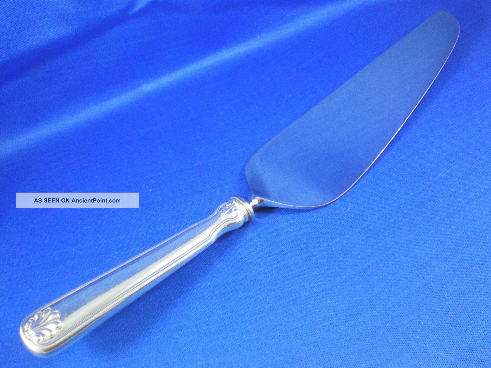 Antique Tiffany Sterling Shell & Thread Pattern Cake Pie Server C1905 Other photo