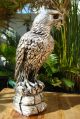 Amazing Eagle Statue Solid Silver Museum Quality Stamped 999 One Of Kind Other photo 9
