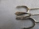 Sterling Silver Jade Olive Pickle Fork Spoon Other photo 9