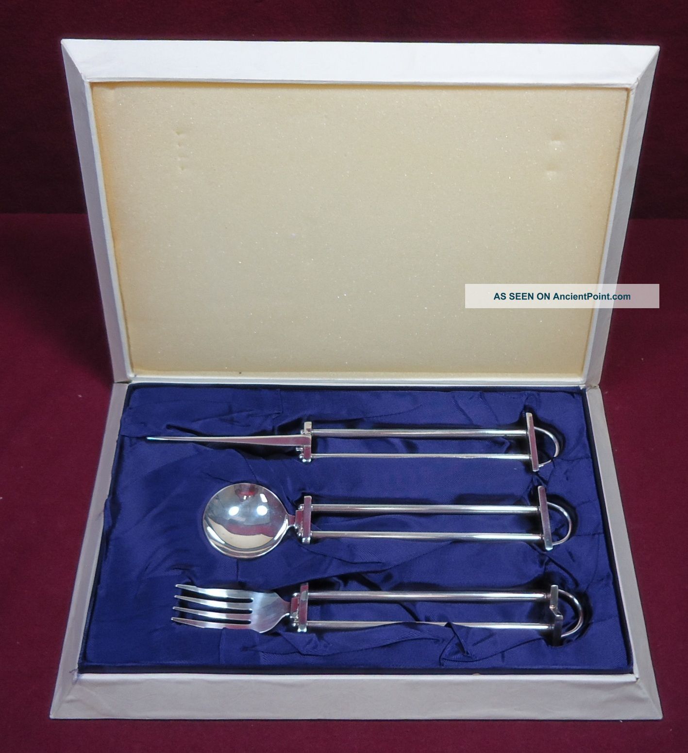 Nobile By Shozo Toyohsha Sterling Silver Place Setting Service Japanese Modern Other photo