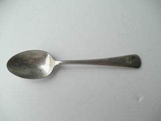 Sterling Silver 5 O ' Clock Spoon George V Bowling Figure photo