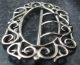 Victorian Hallmarked Sterling Silver Buckle - 1897 Other photo 1
