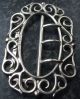 Victorian Hallmarked Sterling Silver Buckle - 1897 Other photo 3