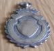 1923 Solid Sterling Silver Football Fob Medal Other photo 2