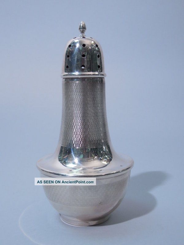 Art Deco English Sterling Silver Sugar Shaker London Other photo
