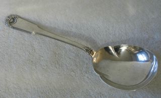 Whitehall International Sterling Large Berry Spoon photo
