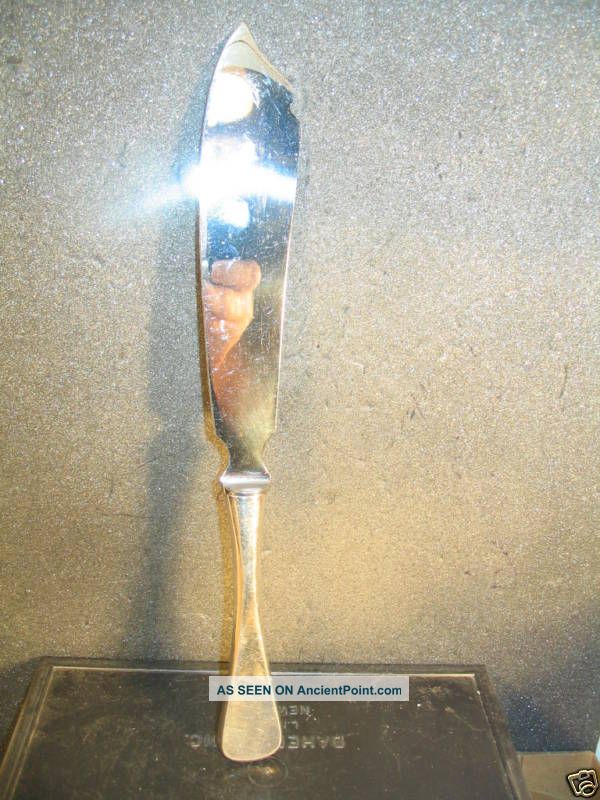 Sterling Denmark W & S Sorensen Patricia Cake Knife 11 