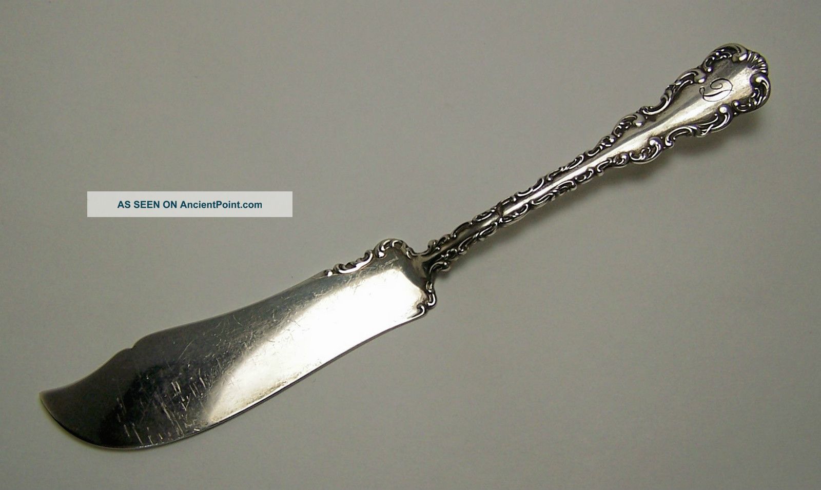 Whiting Heavy Sterling Silver Master Butter Knife - - Louis Xv Pattern Gorham, Whiting photo