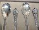 Antique Dutch Sterling Silver N10 Gebr Niekerk Schoonhoven Spoons X 6 W/case Other photo 8