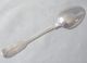 Antique Solid Sterling Silver Fiddle Tea Spoon Elizabeth Oldfield - Exeter 1877 Other photo 1