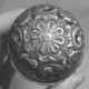 Ornate Antique Sterling Silver/glass Sugar Caster/shaker 1907,  Talc Powder Jar? Other photo 5