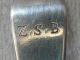 E Robinson Colonial Coin Silver Tablespoon Serving Spoon Providence Ri C.  1780 Other photo 2
